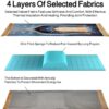 Alfombra de rezo con almohada (10) Alfombra de Rezo con Almohada para Rodillas — Sajjada Ergonómica Confort Plus