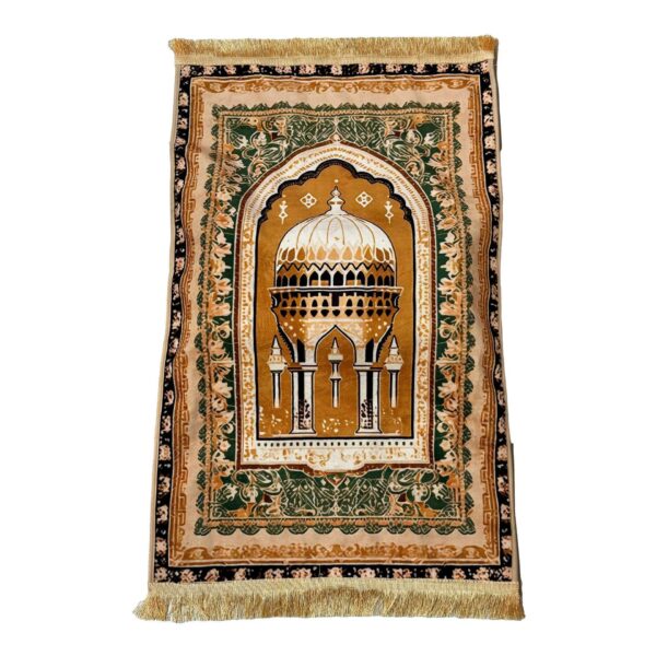 Alfombra de rezo con almohada - marron Alfombra de Rezo con Almohada para Rodillas — Sajjada Ergonómica Confort Plus