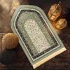 Almohada de rezo islam - circular (3) Alfombra circular islámica como elemento decorativo en habitación minimalista