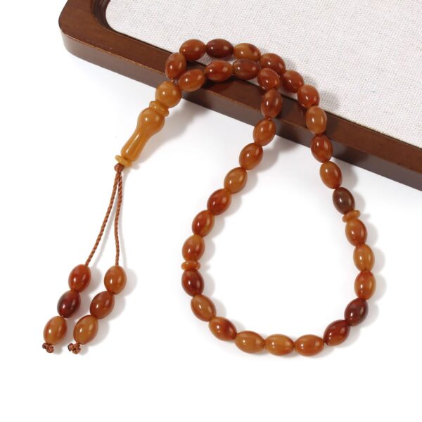 Pack de 7 Tasbihs de Colores Vibrantes - Rosarios Musulmanes para Dhikr y Meditación