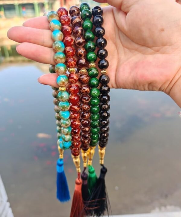 Tasbih - Tasbeeh - rosario musulman 6 Mano deslizando cuentas de un Tasbih de color del pack de 6