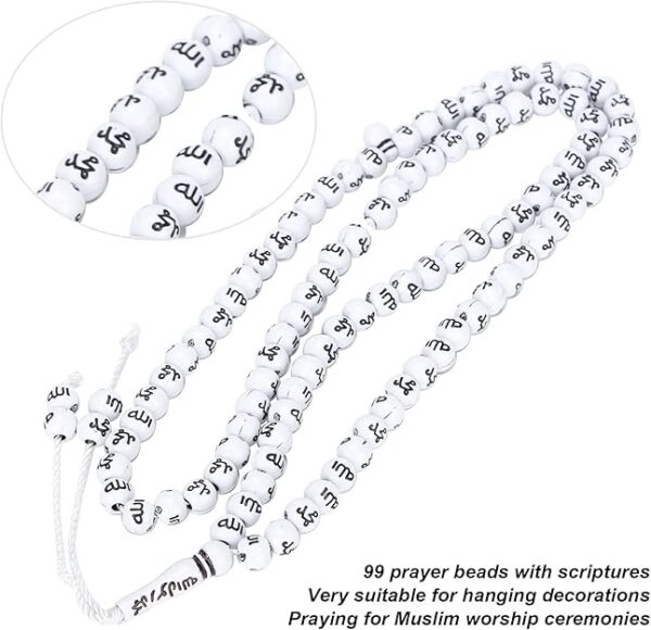 Tasbih 99 Nombres de Allah - Rosario Musulmán con Asma-ul-Husna para Dhikr Profundo