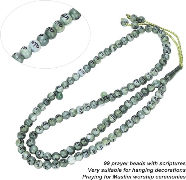 Tasbih 99 Nombres de Allah - Rosario Musulmán con Asma-ul-Husna para Dhikr Profundo