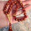 Tasbih - Tasbeeh - rosario musulman MARRON 1 Pack de 6 Tasbihs Elegantes de Colores - Rosarios Musulmanes para Oración Diaria
