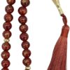 Tasbih - Tasbeeh - rosario musulman MARRON Pack de 6 Tasbihs Elegantes de Colores - Rosarios Musulmanes para Oración Diaria
