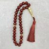 Tasbih - Tasbeeh - rosario musulman MARRON 2 Pack de 6 Tasbihs Elegantes de Colores - Rosarios Musulmanes para Oración Diaria