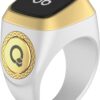 Tasbih Electrónico Smart (Anillo) - Contador Digital de Dhikr con Alertas de Oración
